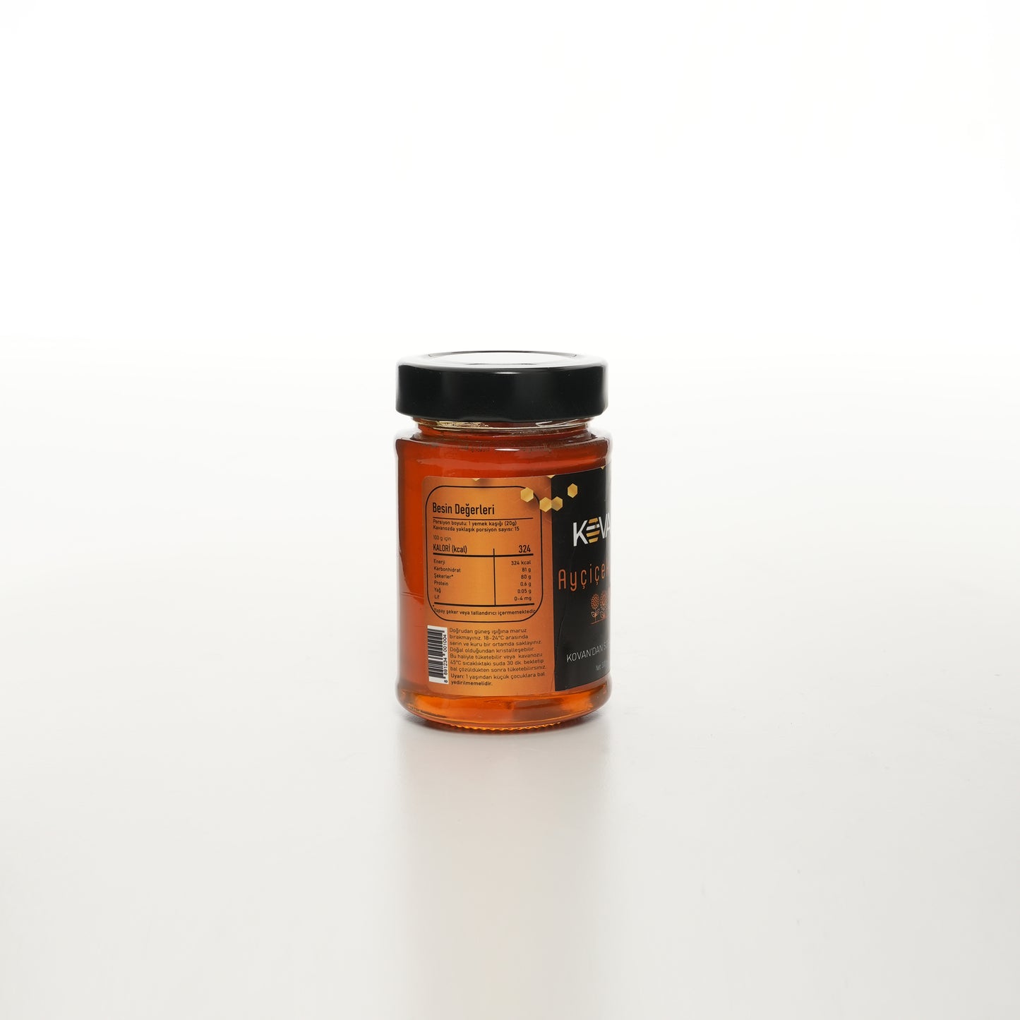 Tekirdağ Ham Ayçiçek Balı 300 Gr - Doğal ve Katkısız