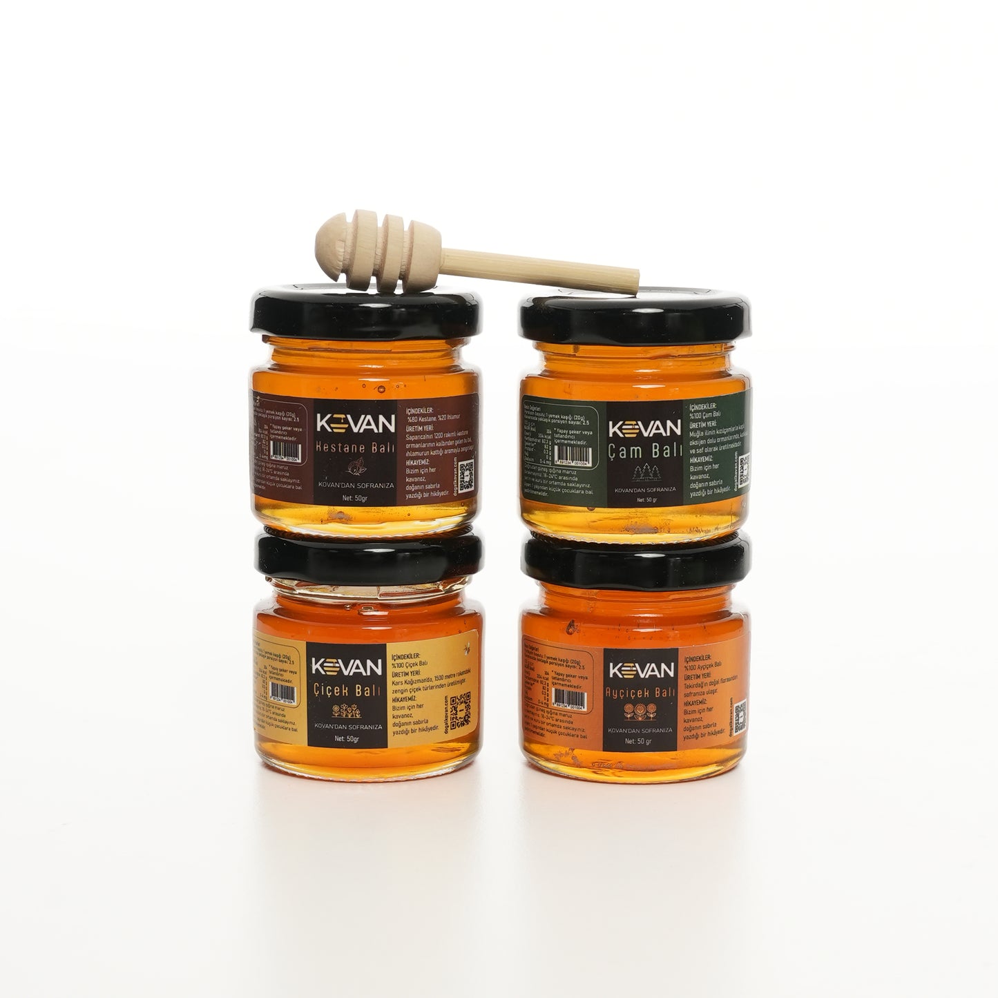 4'LÜ TADIM KUTUSU (ÇİÇEK, AYÇİÇEK, KESTANE, ÇAM)